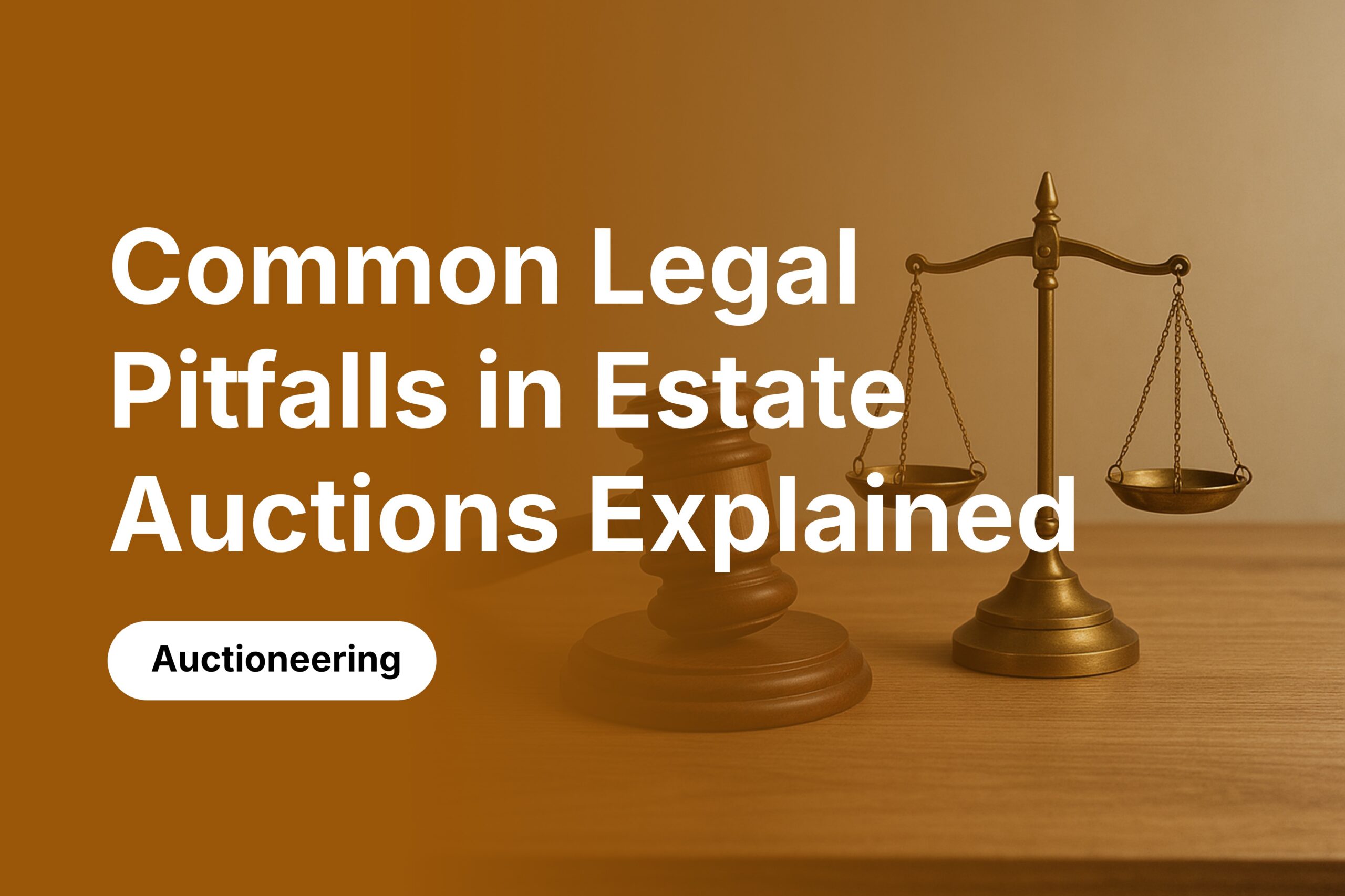 Common Legal Pitfalls in Estate Auctions