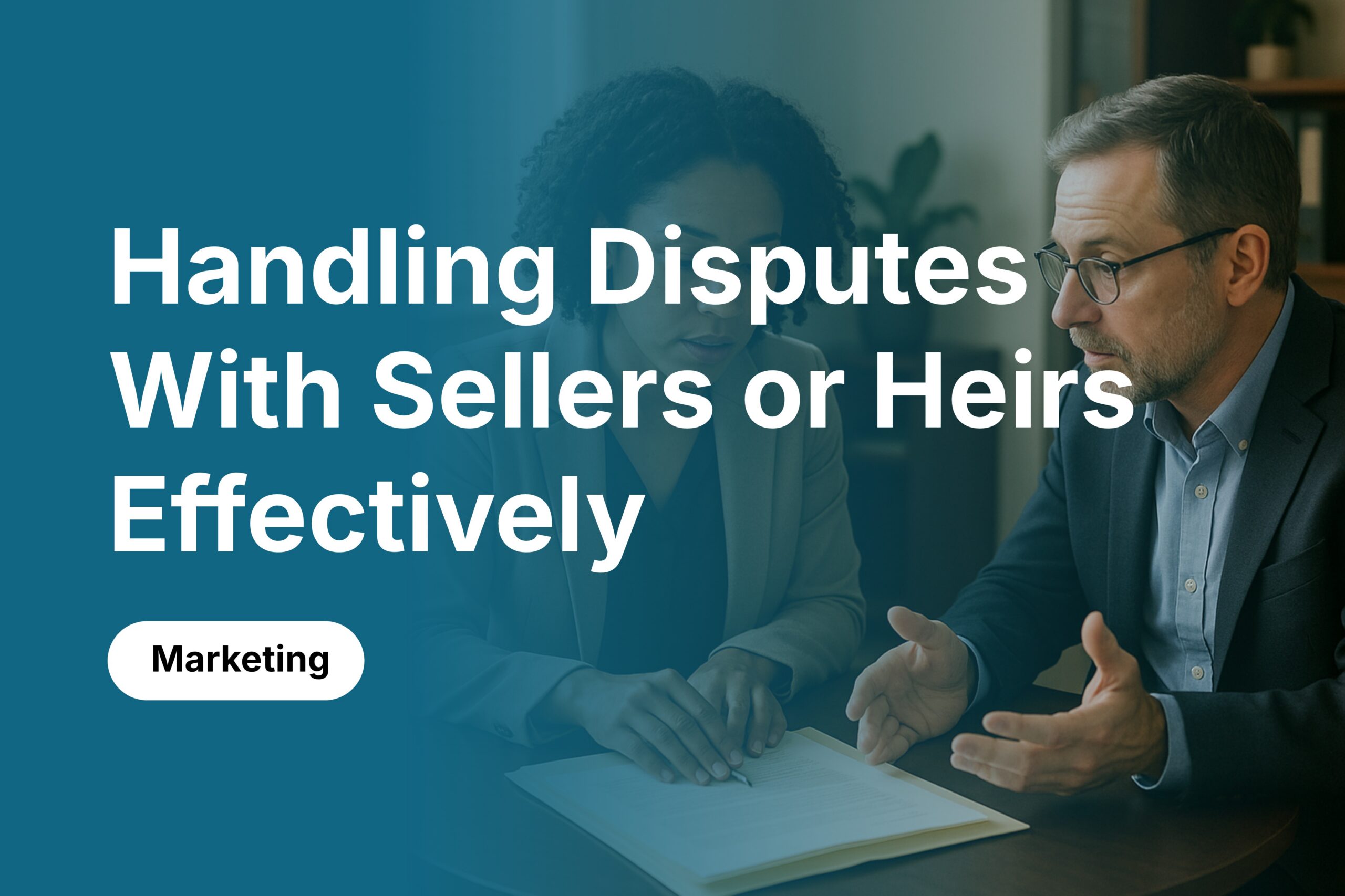 Handling Disputes With Sellers or Heirs