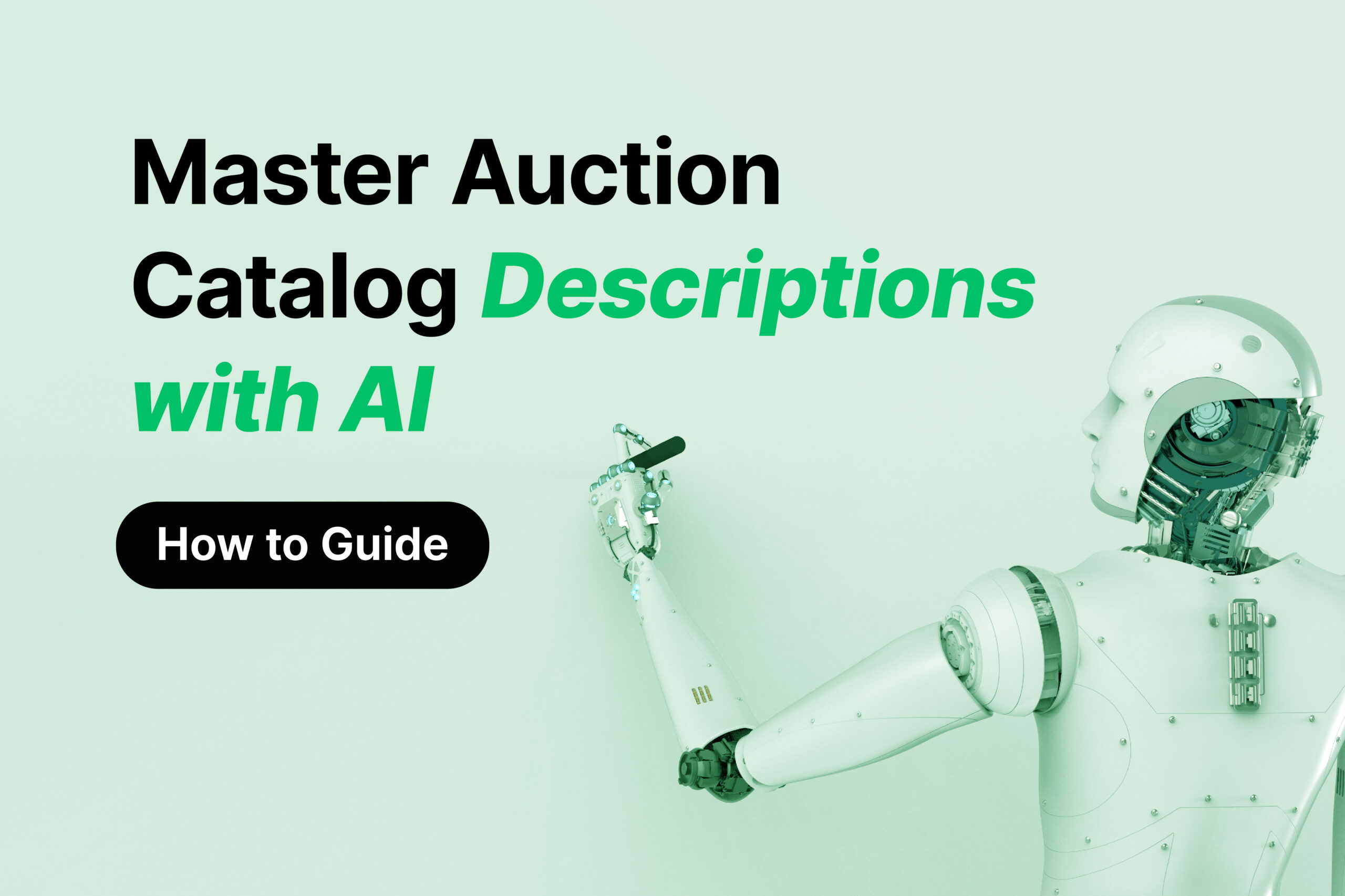 Mastering Auction Catalog Descriptions with AI: A Guide for Auctioneers