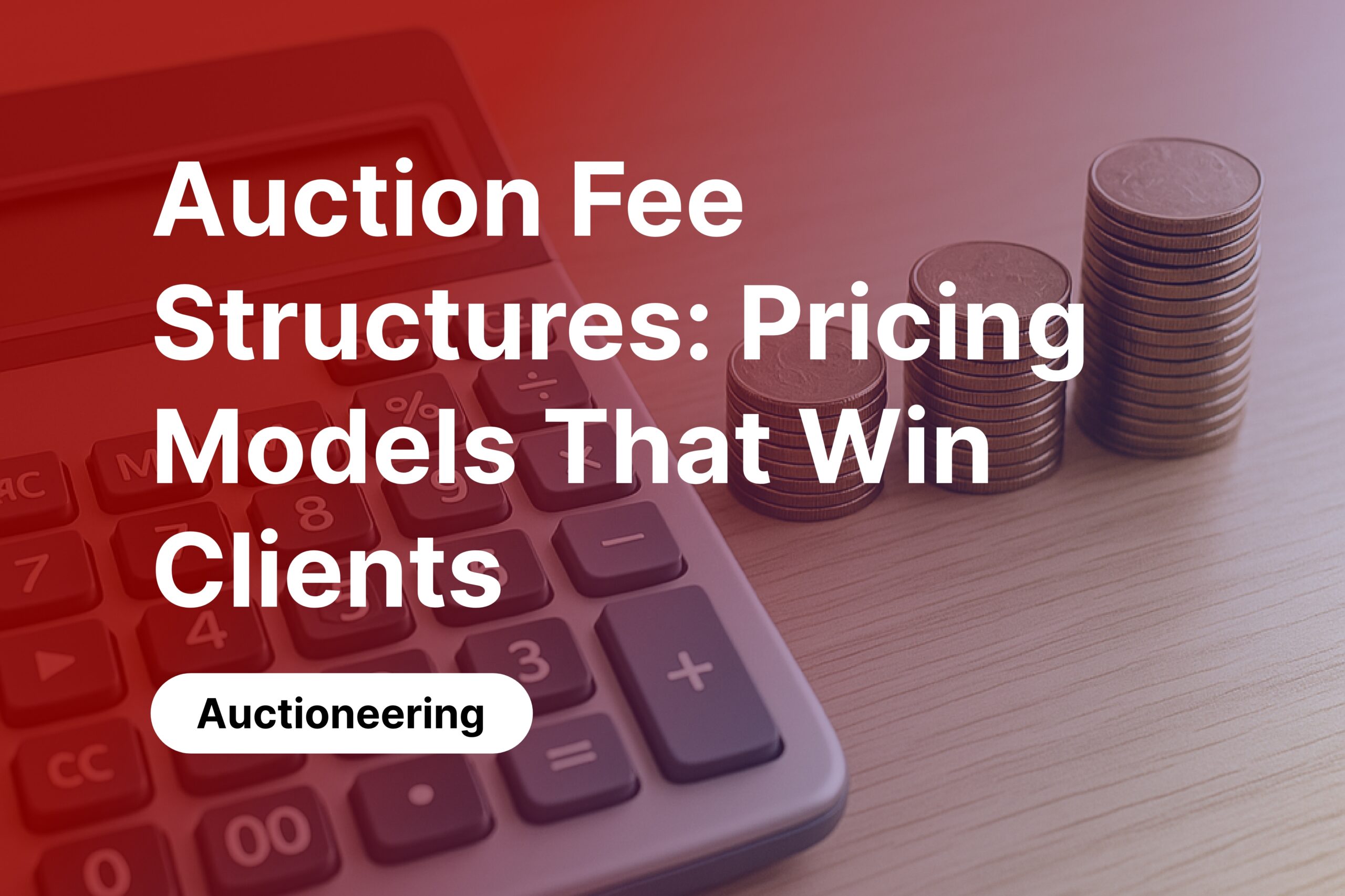 Setting Your Auction Fee Structure: Proven Pricing Models That Win Clients Without Undervaluing Your Skills