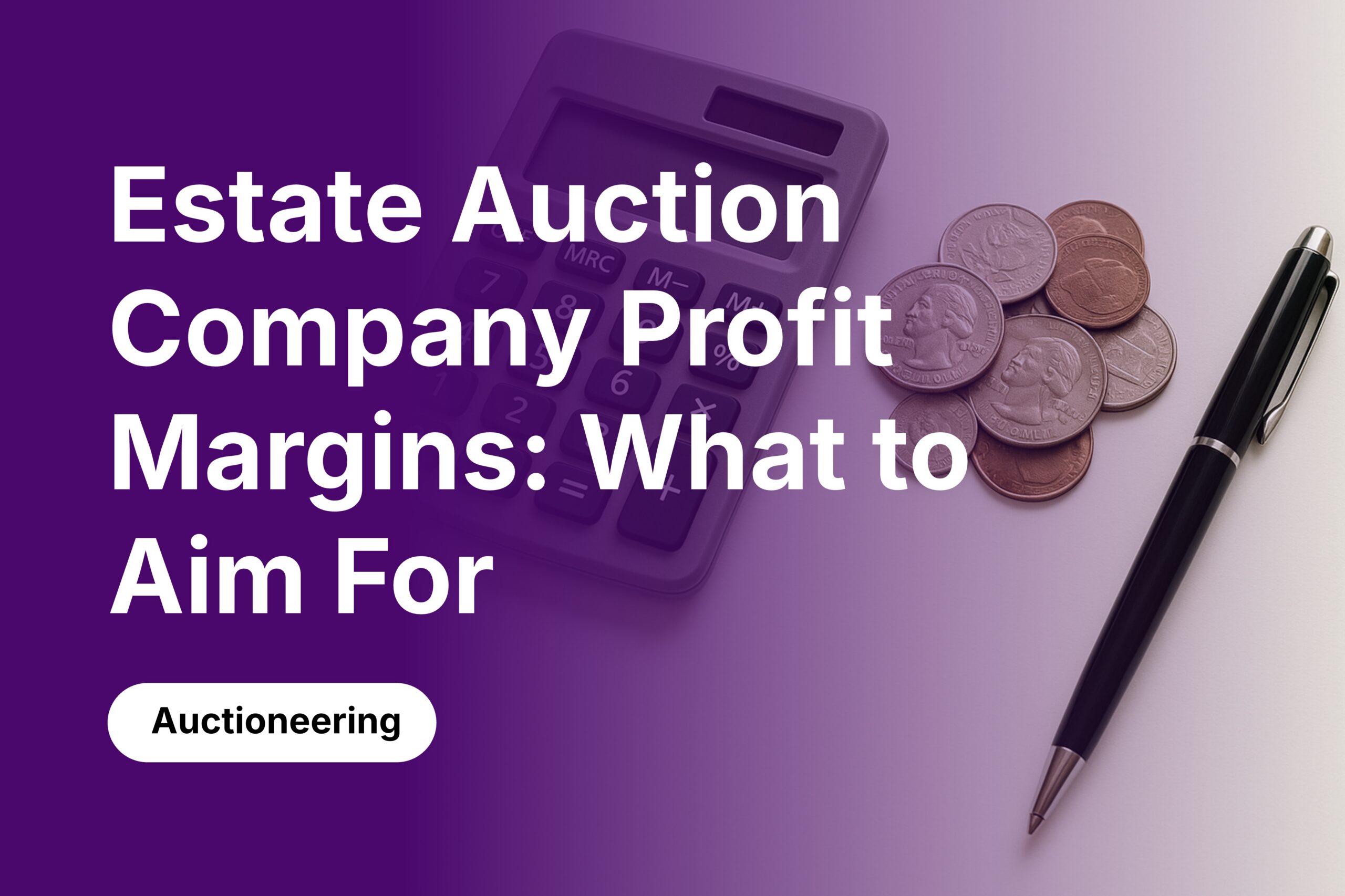 What Profit Margins Should Estate Auction Companies Aim For?
